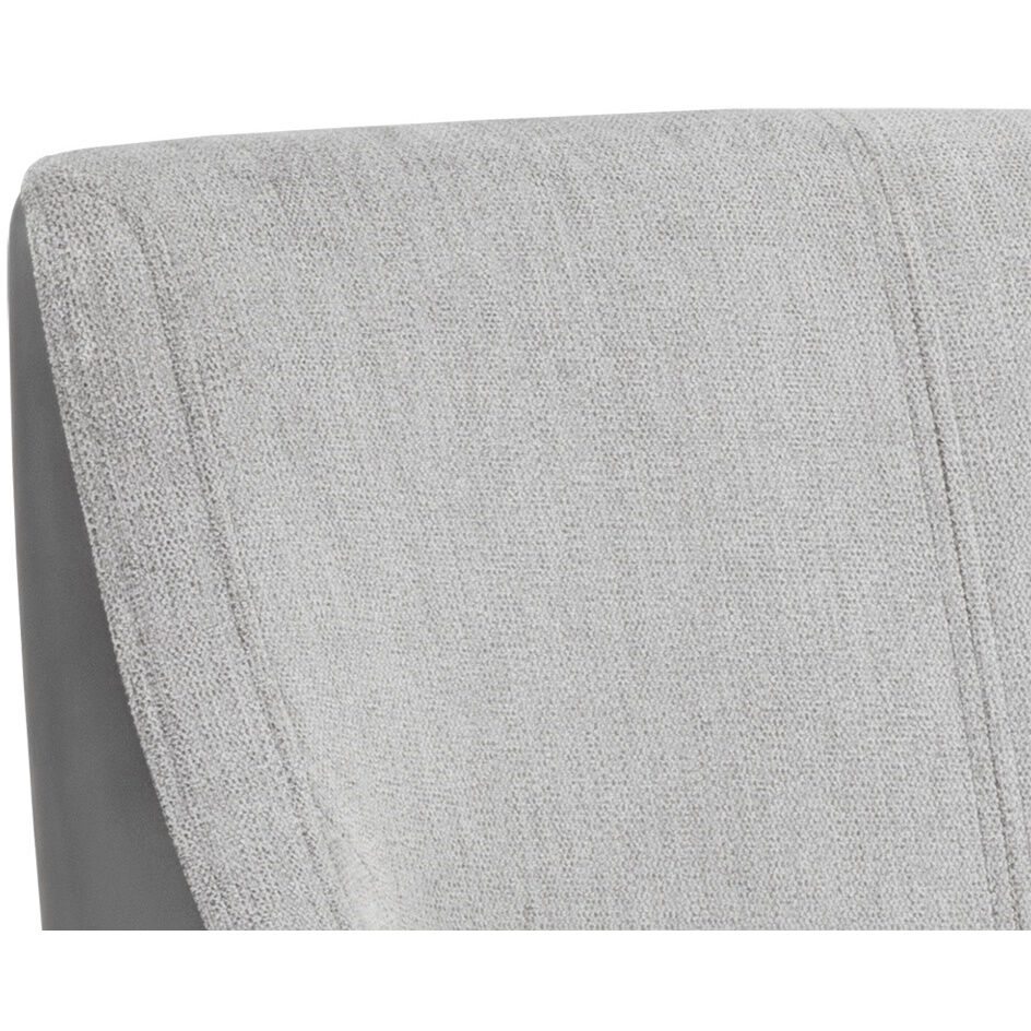 Aurora 37 inch Polo Club Stone / Overcast Grey Counter Stool